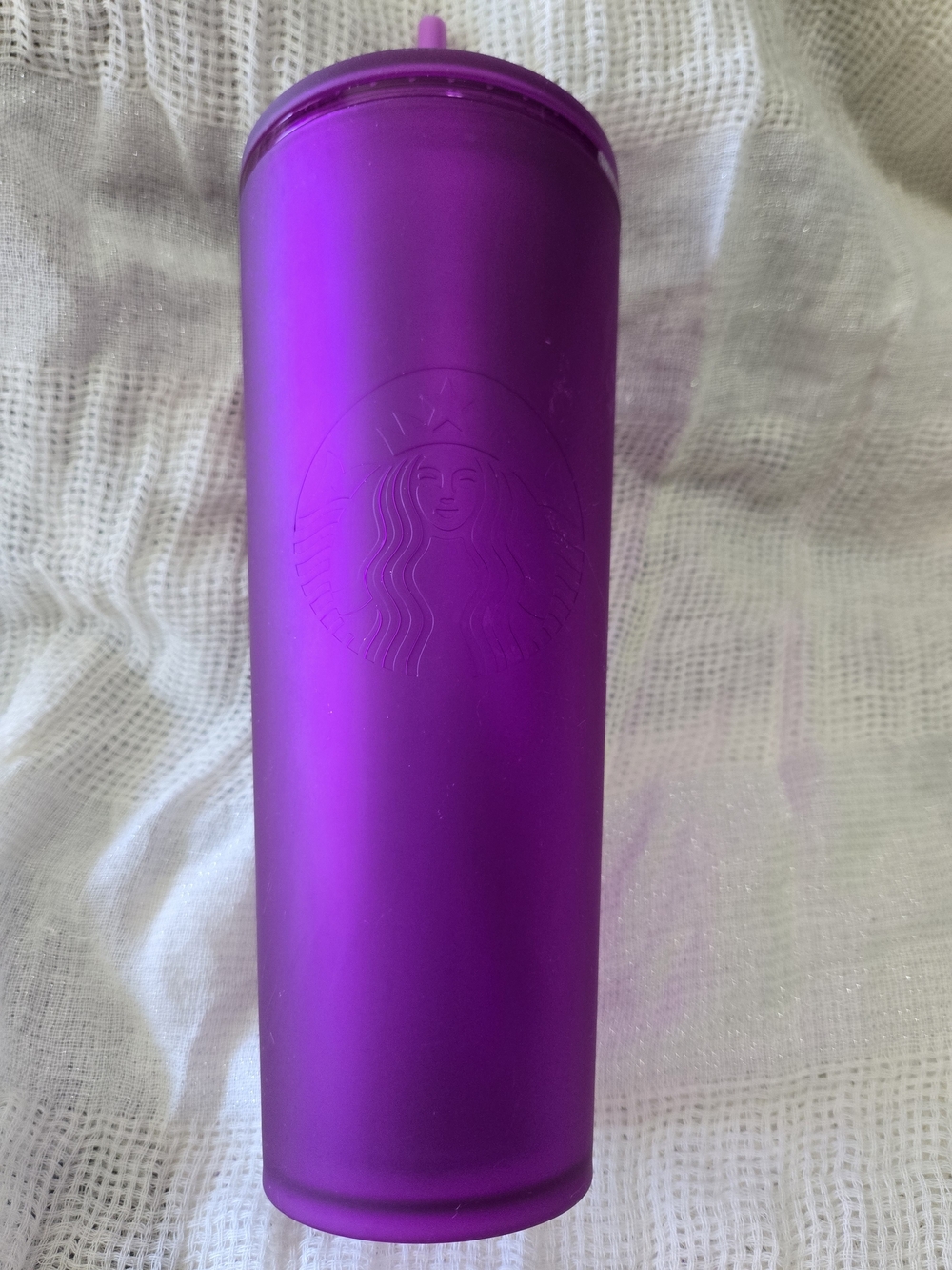Starbucks Matte Vibrant Purple Tumbler